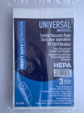 Universal Replacement Central Vacuum Bags